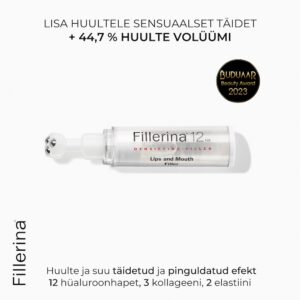 Erihinnaga Fillerina 12HA tihendavate täitegeelide komplekt tase 4